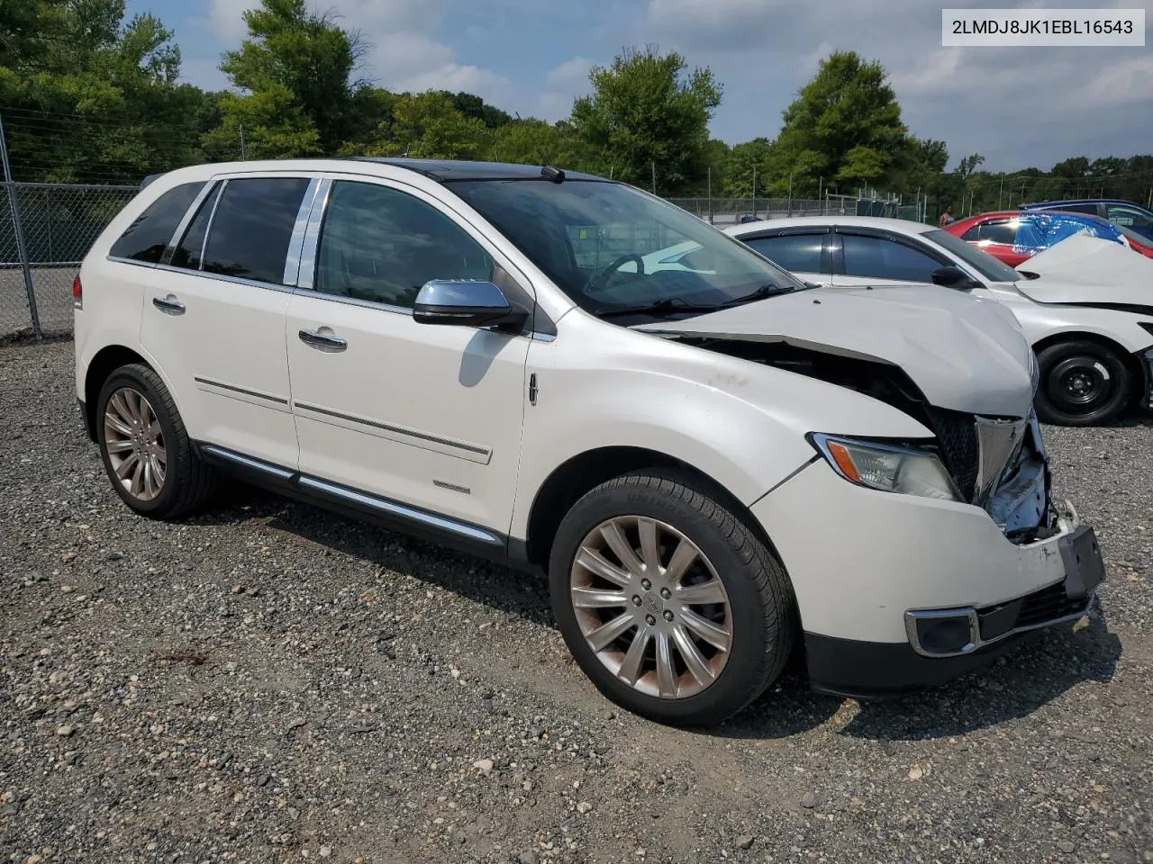 2014 Lincoln Mkx VIN: 2LMDJ8JK1EBL16543 Lot: 69556154