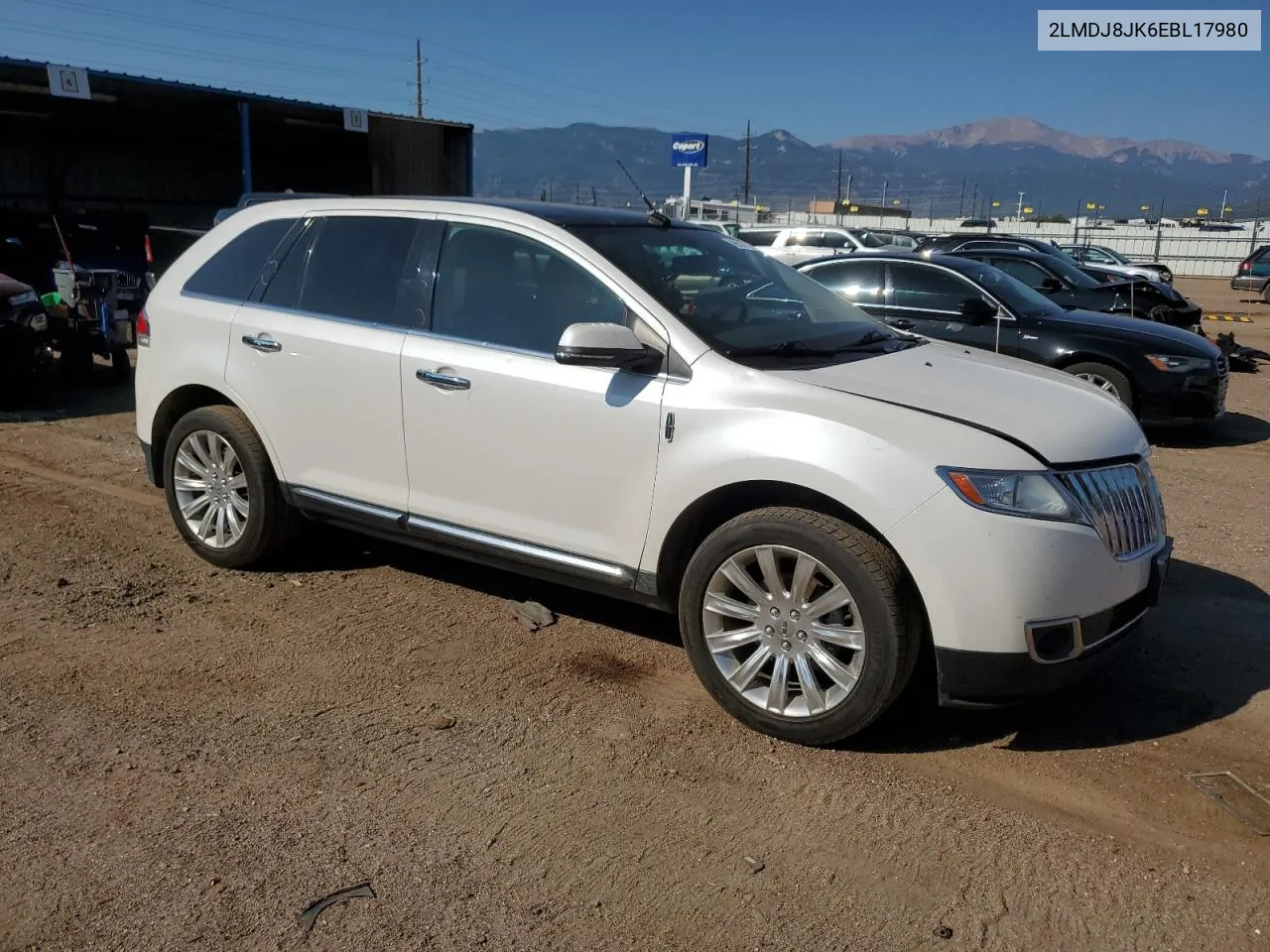 2014 Lincoln Mkx VIN: 2LMDJ8JK6EBL17980 Lot: 69587114