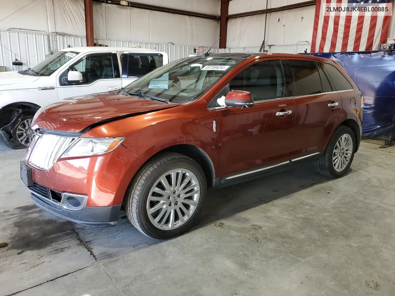 2LMDJ8JK4EBL00885 2014 Lincoln Mkx