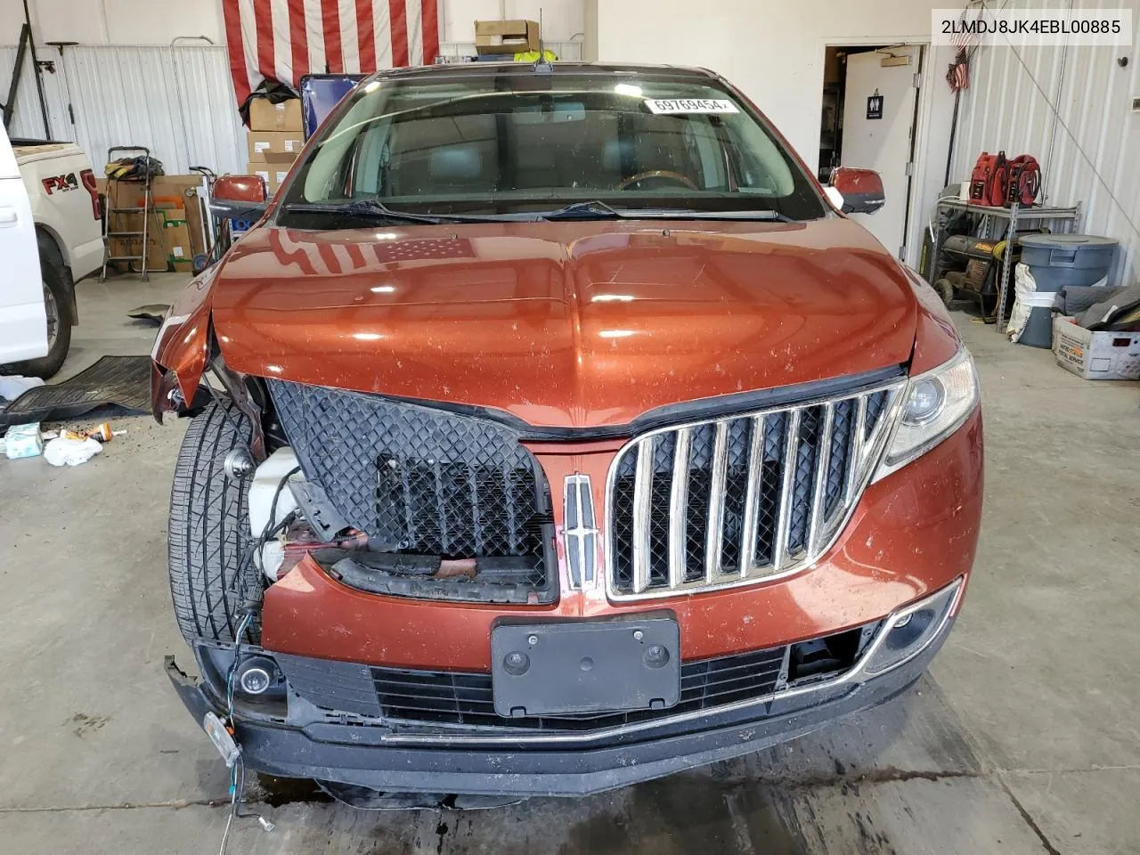 2LMDJ8JK4EBL00885 2014 Lincoln Mkx