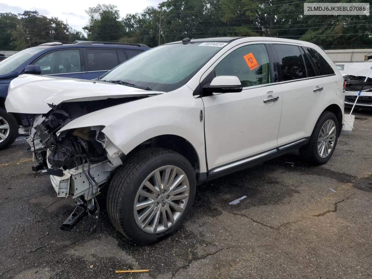 2LMDJ6JK3EBL07086 2014 Lincoln Mkx