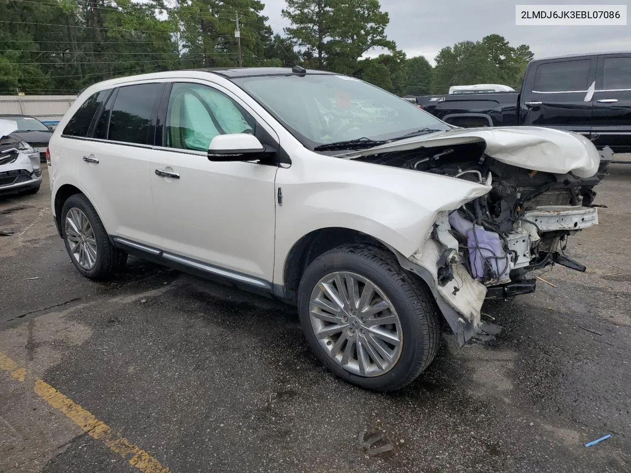 2014 Lincoln Mkx VIN: 2LMDJ6JK3EBL07086 Lot: 70204024