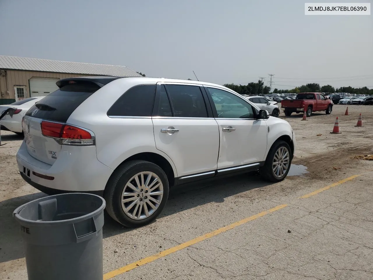 2014 Lincoln Mkx VIN: 2LMDJ8JK7EBL06390 Lot: 70608394