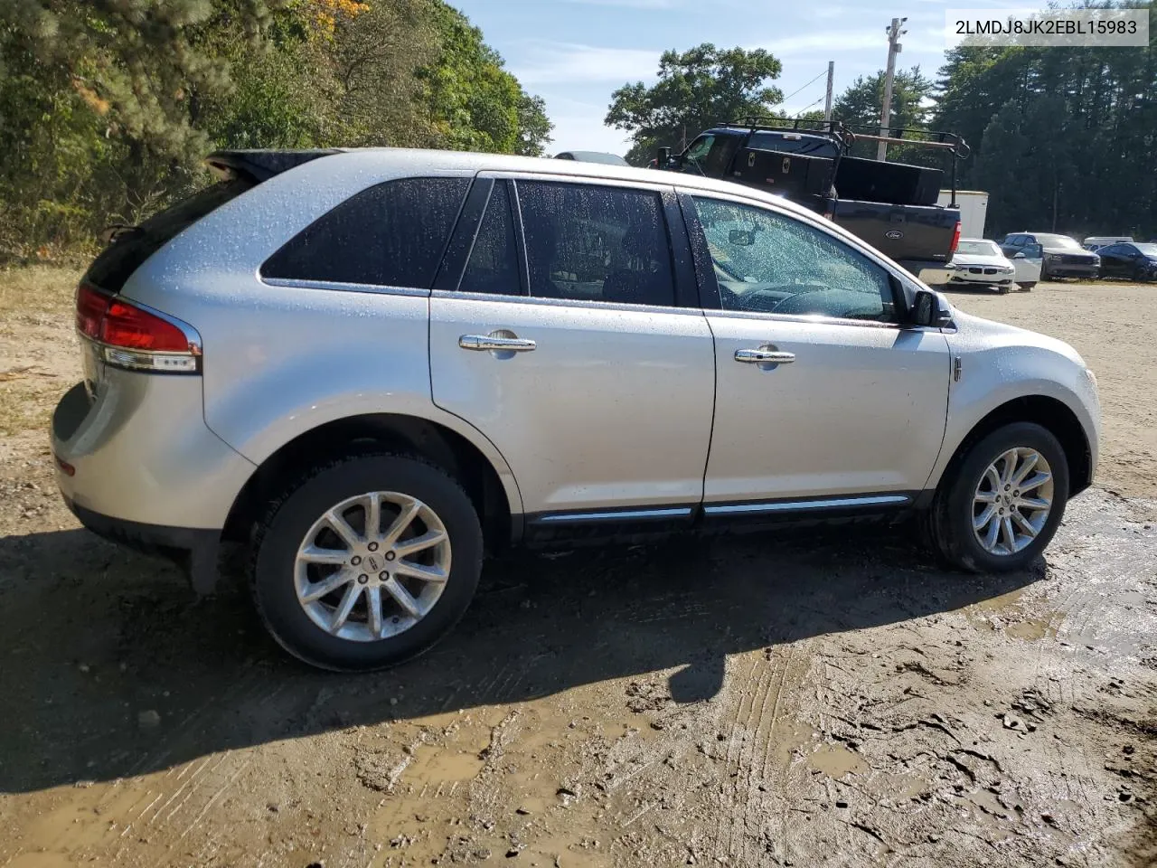 2014 Lincoln Mkx VIN: 2LMDJ8JK2EBL15983 Lot: 71049794