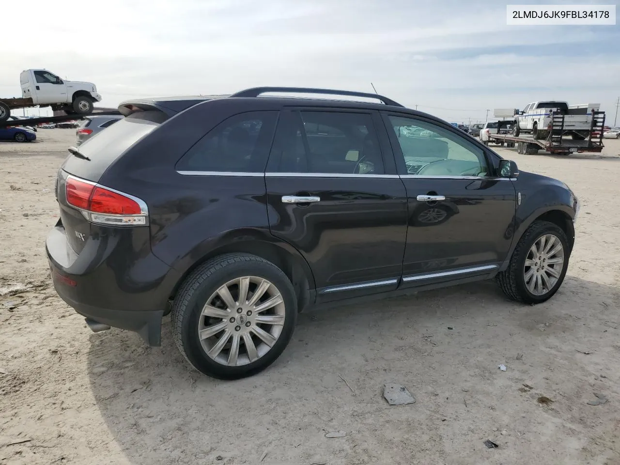 2015 Lincoln Mkx VIN: 2LMDJ6JK9FBL34178 Lot: 42220244