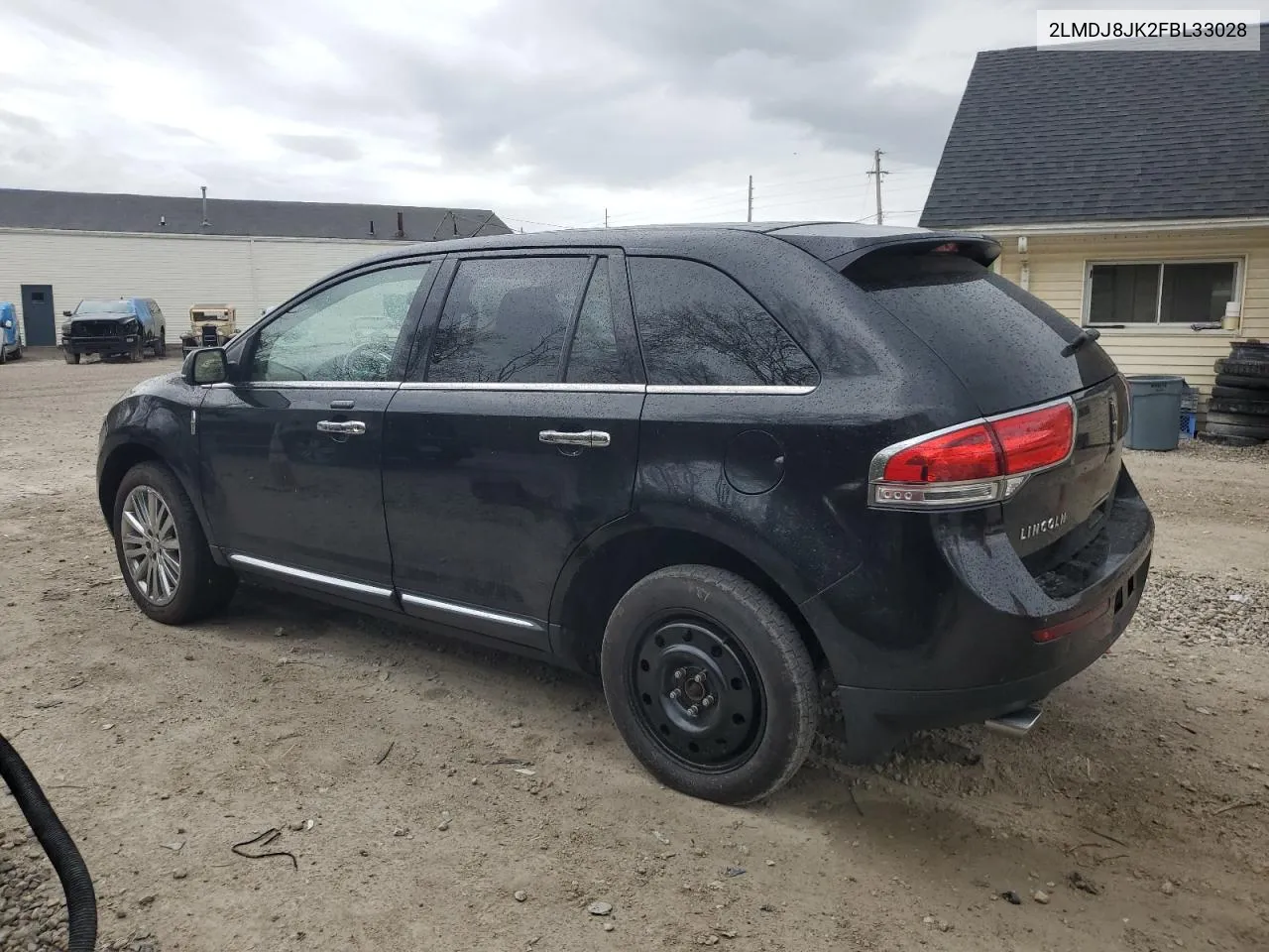 2015 Lincoln Mkx VIN: 2LMDJ8JK2FBL33028 Lot: 53035284