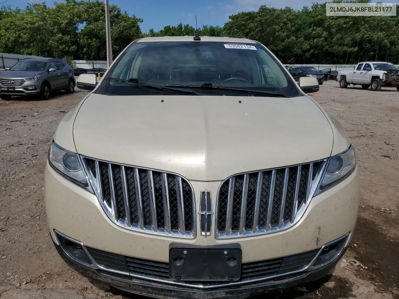 2015 Lincoln Mkx VIN: 2LMDJ6JK8FBL21177 Lot: 53502134