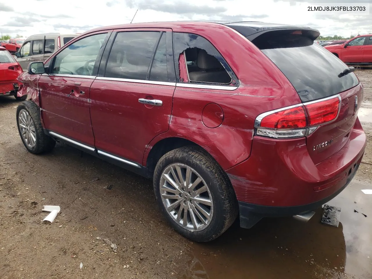 2LMDJ8JK3FBL33703 2015 Lincoln Mkx