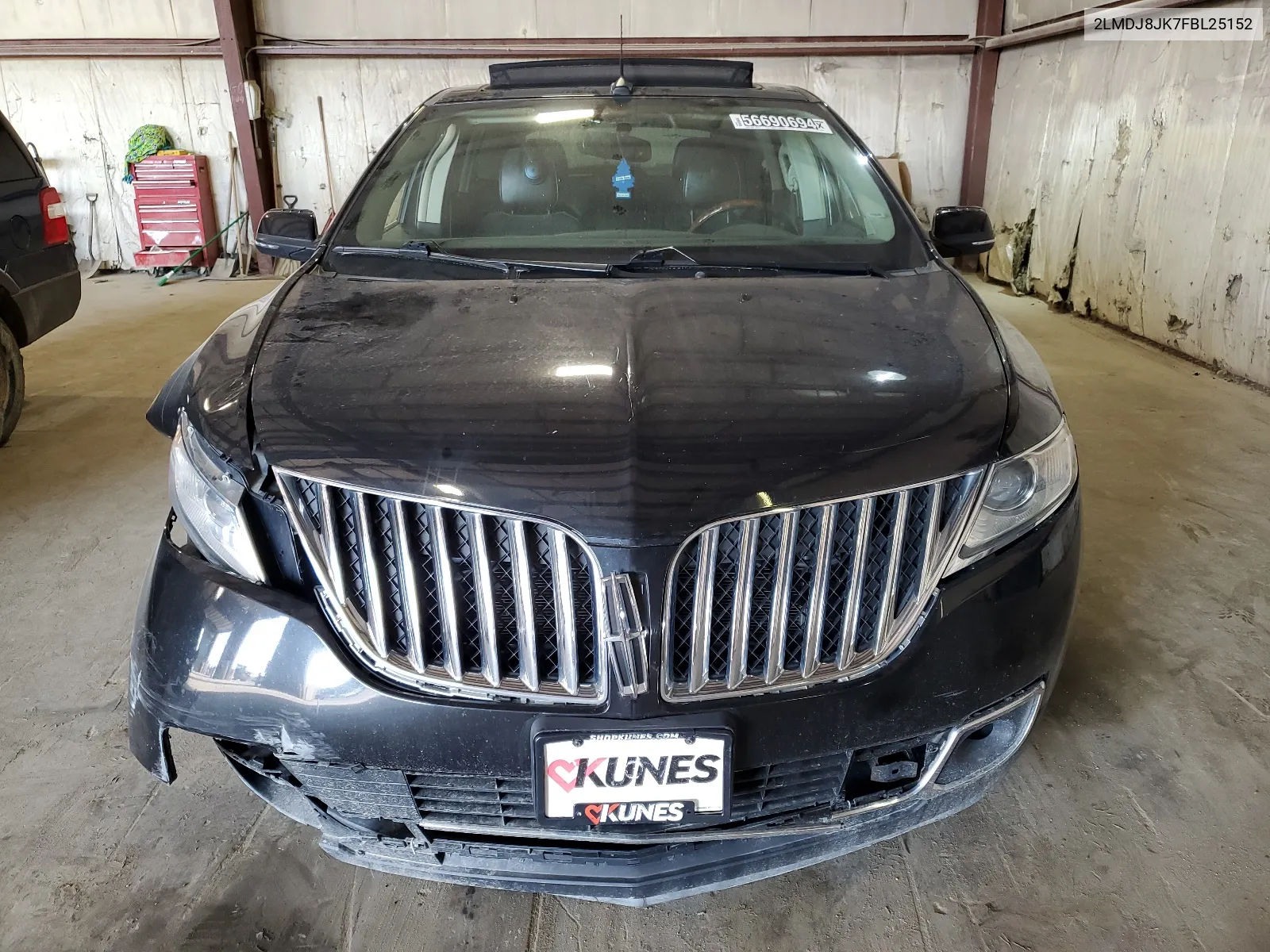 2015 Lincoln Mkx VIN: 2LMDJ8JK7FBL25152 Lot: 56690694