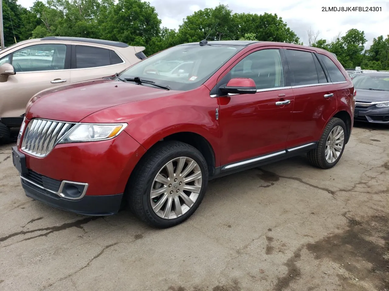 2LMDJ8JK4FBL24301 2015 Lincoln Mkx