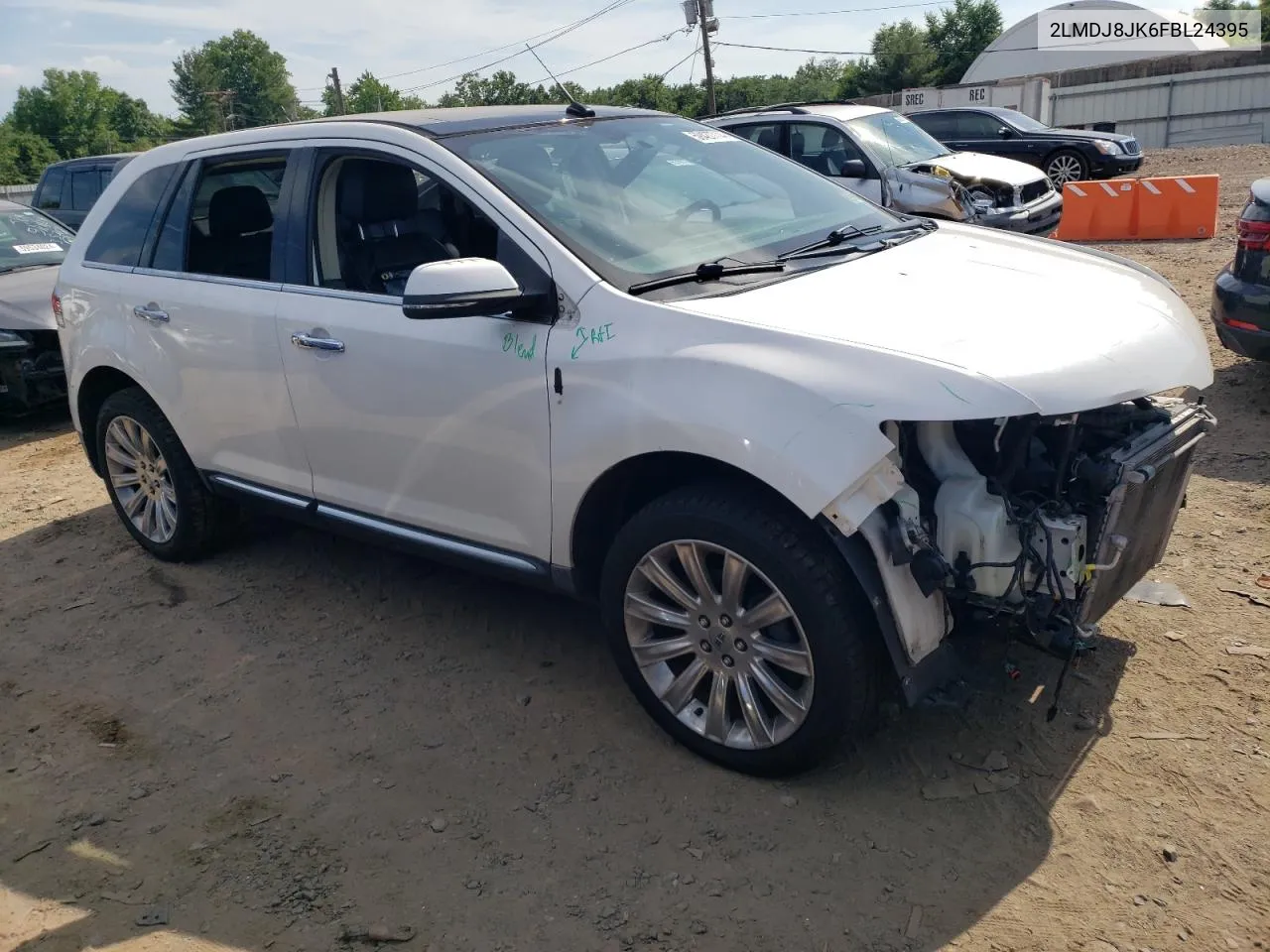 2015 Lincoln Mkx VIN: 2LMDJ8JK6FBL24395 Lot: 59427714