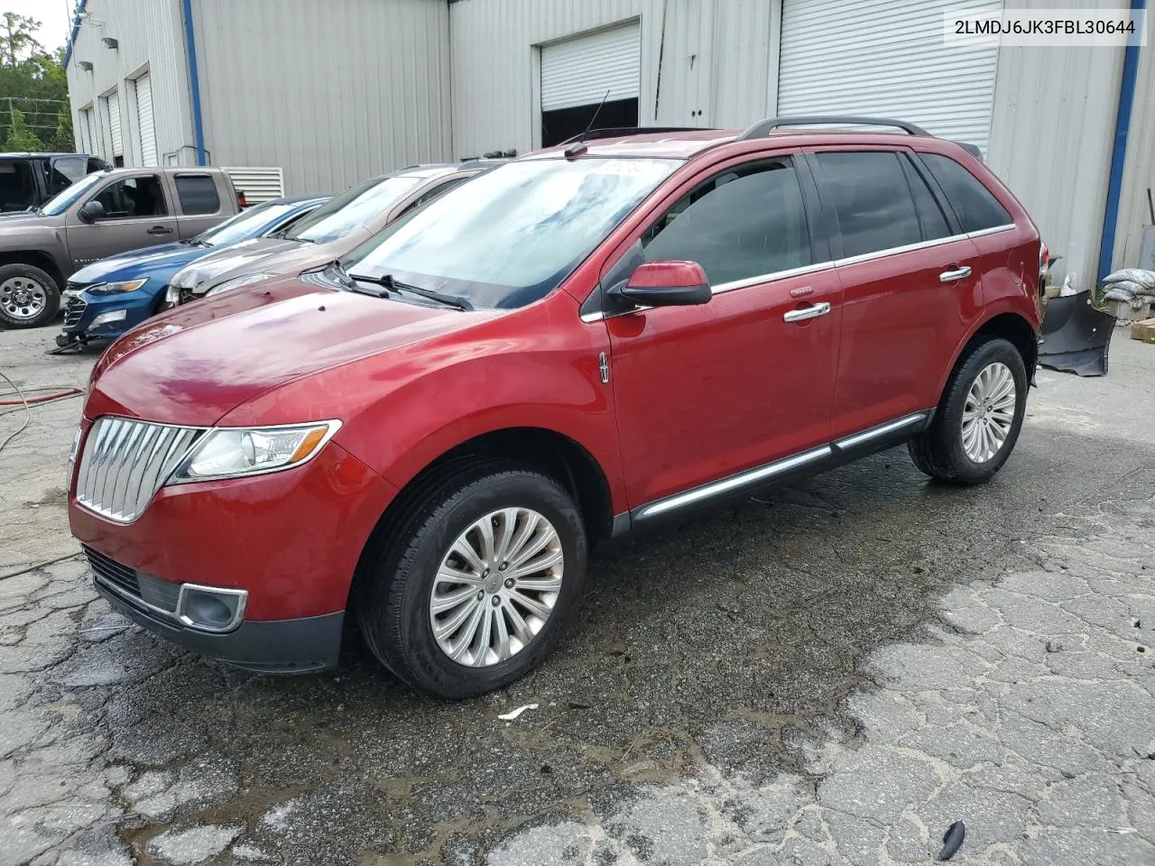 2015 Lincoln Mkx VIN: 2LMDJ6JK3FBL30644 Lot: 61273424