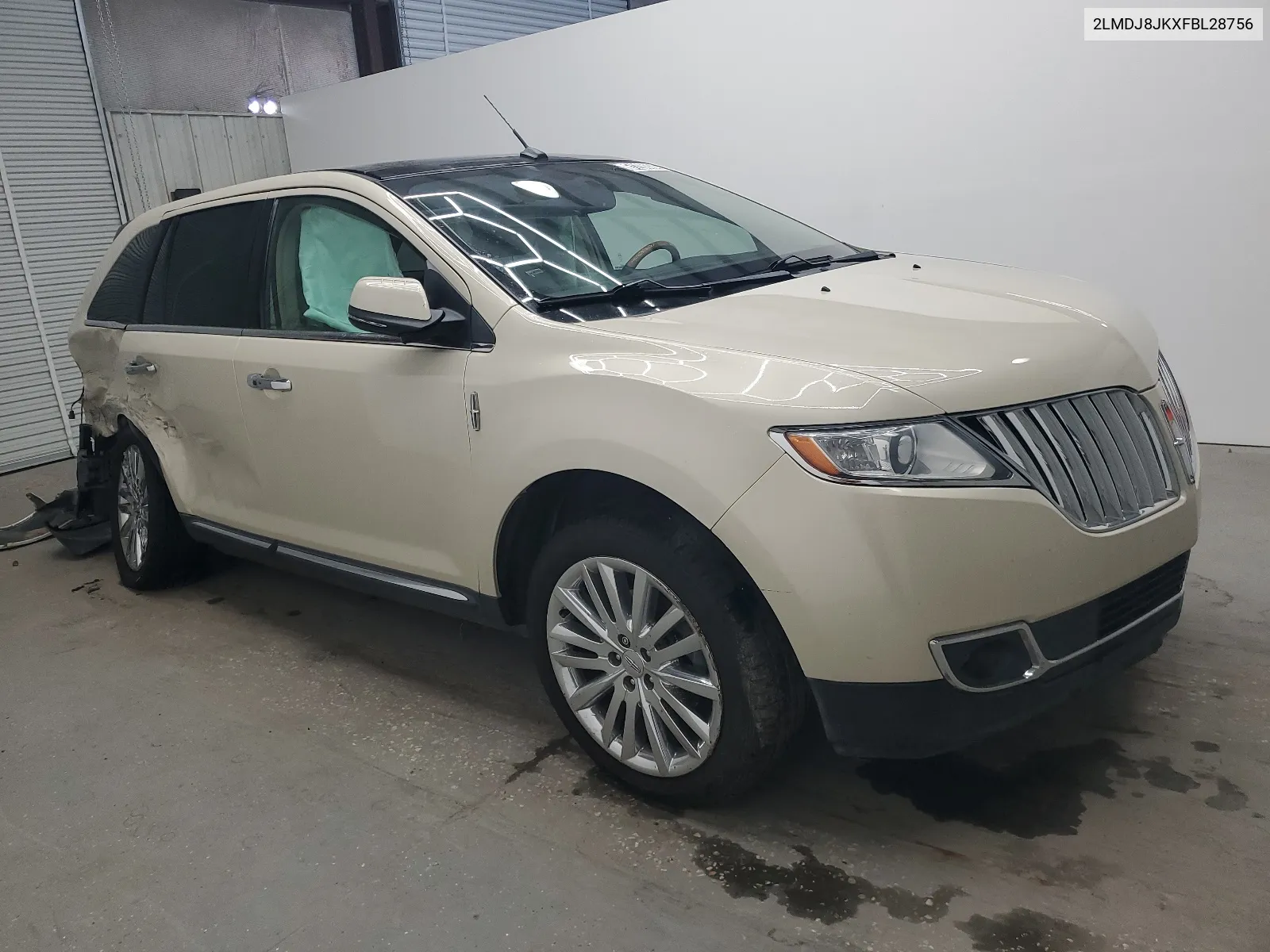 2015 Lincoln Mkx VIN: 2LMDJ8JKXFBL28756 Lot: 61295594