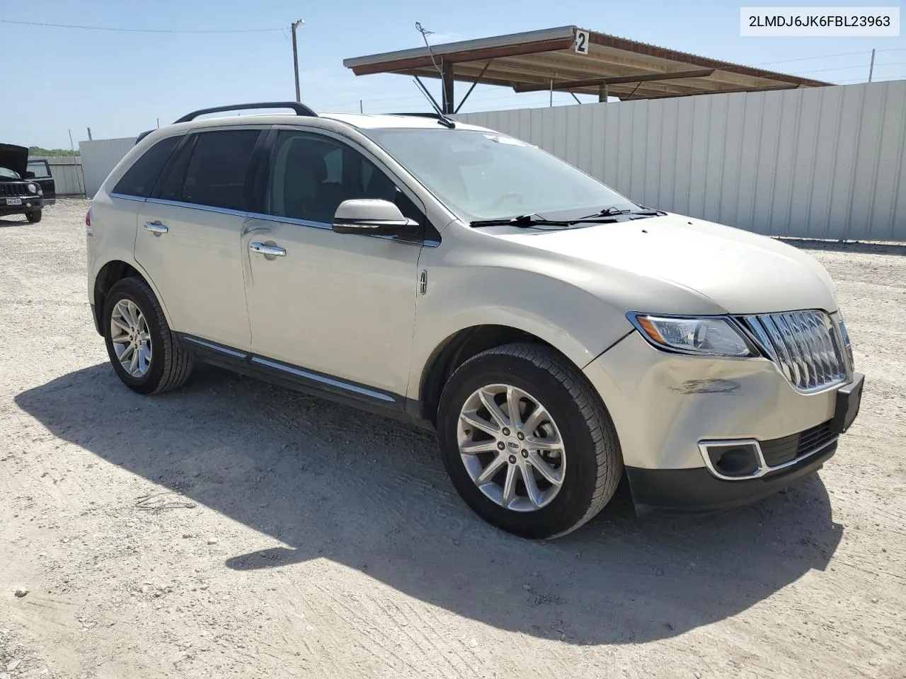 2015 Lincoln Mkx VIN: 2LMDJ6JK6FBL23963 Lot: 61332144