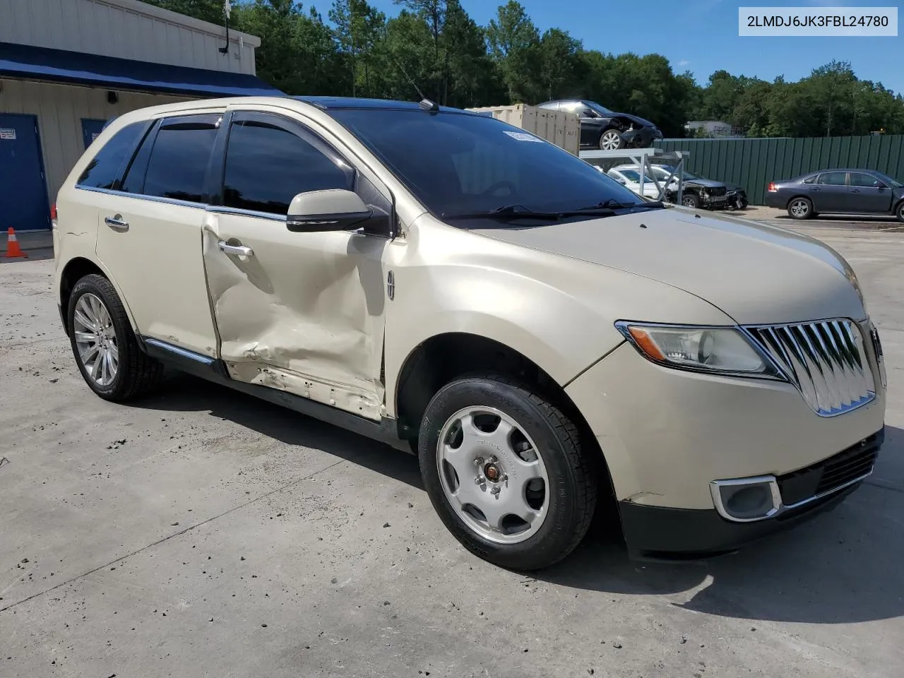 2015 Lincoln Mkx VIN: 2LMDJ6JK3FBL24780 Lot: 62571284