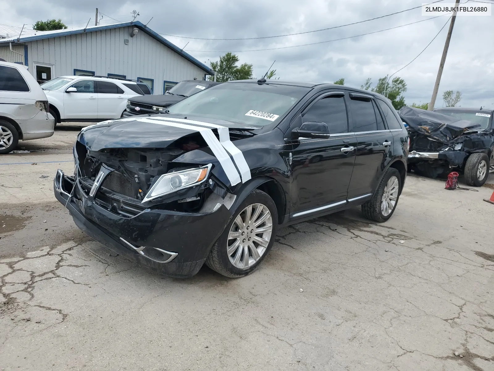 2015 Lincoln Mkx VIN: 2LMDJ8JK1FBL26880 Lot: 64220284