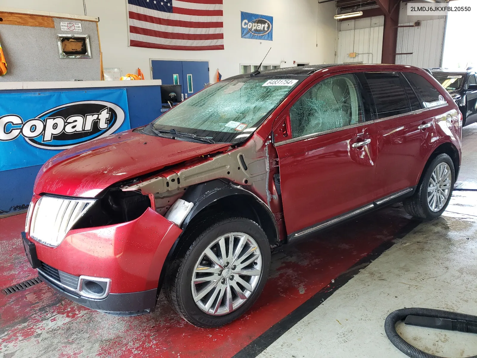 2LMDJ6JKXFBL20550 2015 Lincoln Mkx