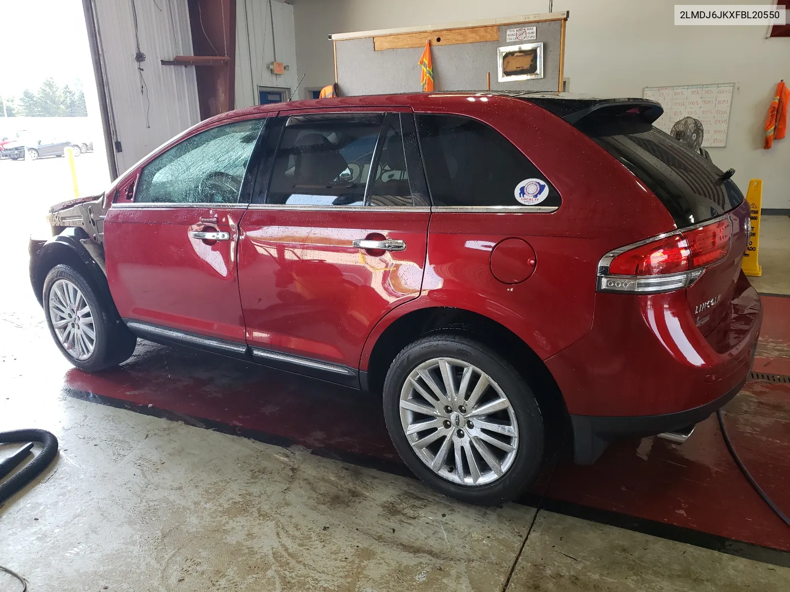 2015 Lincoln Mkx VIN: 2LMDJ6JKXFBL20550 Lot: 64831754