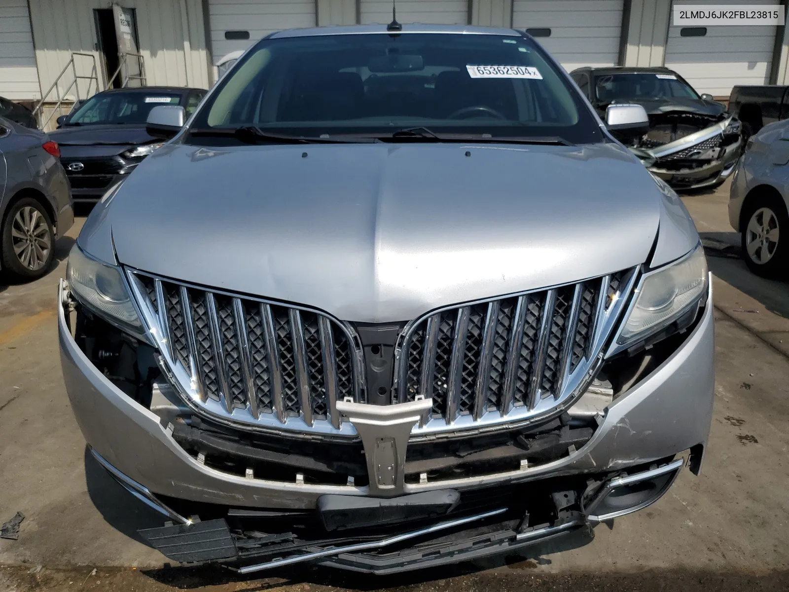 2015 Lincoln Mkx VIN: 2LMDJ6JK2FBL23815 Lot: 65362504