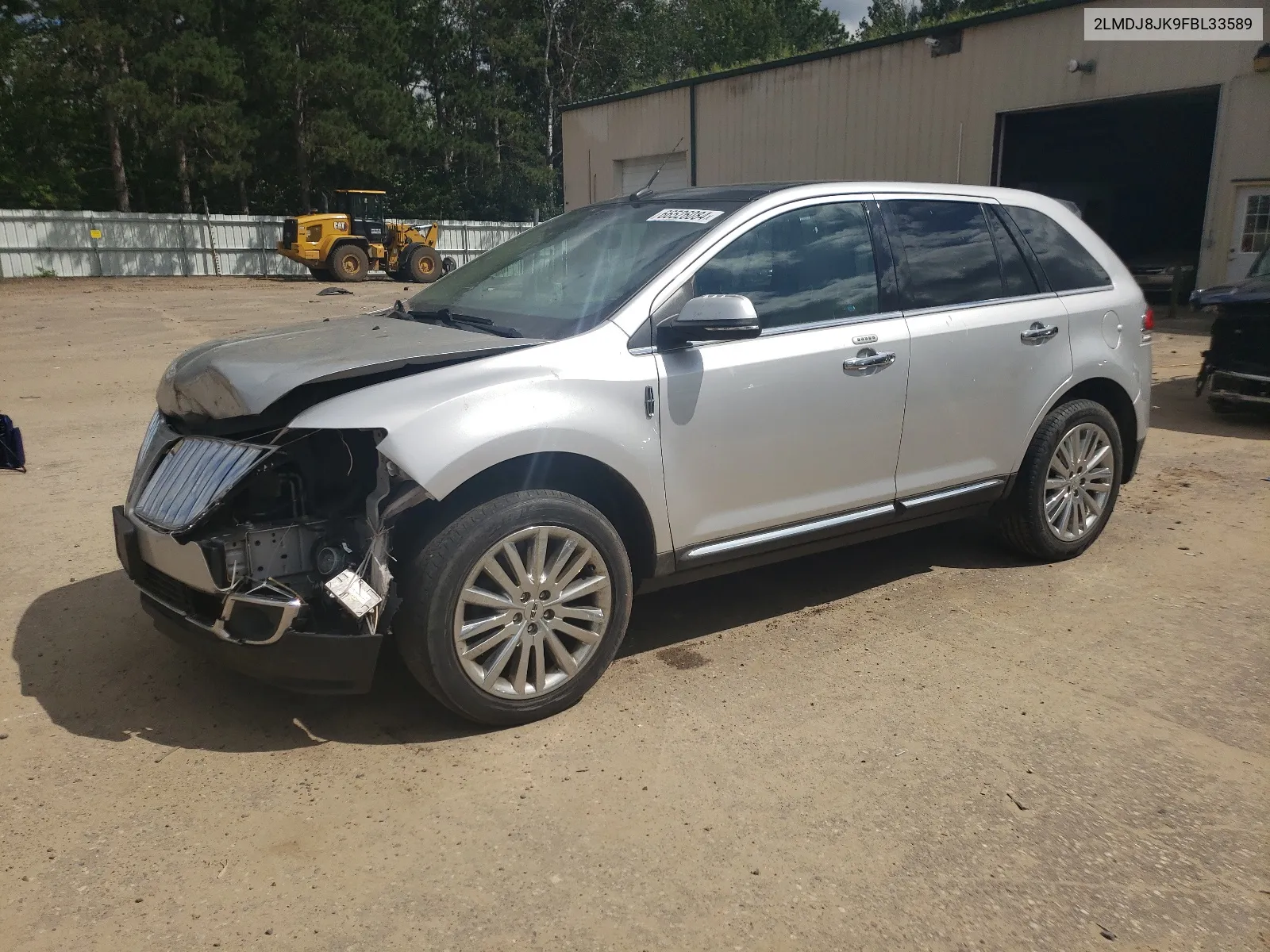 2015 Lincoln Mkx VIN: 2LMDJ8JK9FBL33589 Lot: 66526084