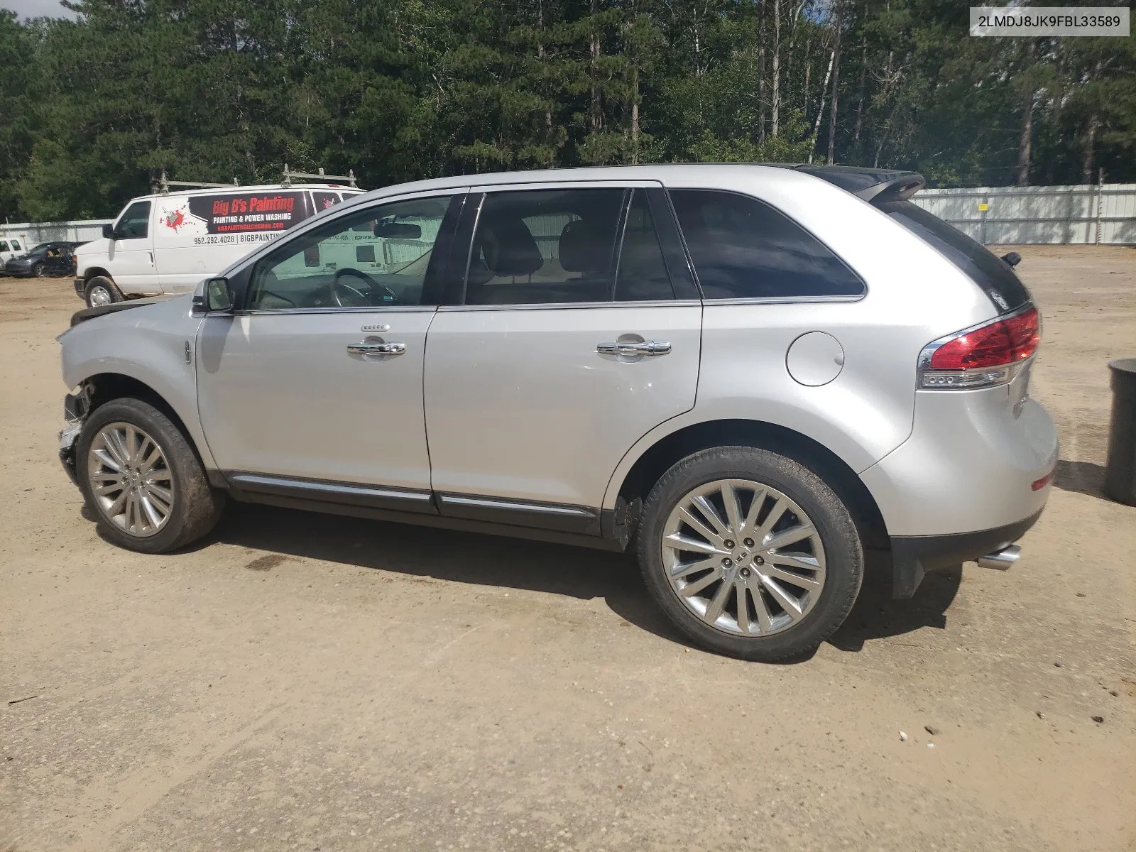 2LMDJ8JK9FBL33589 2015 Lincoln Mkx