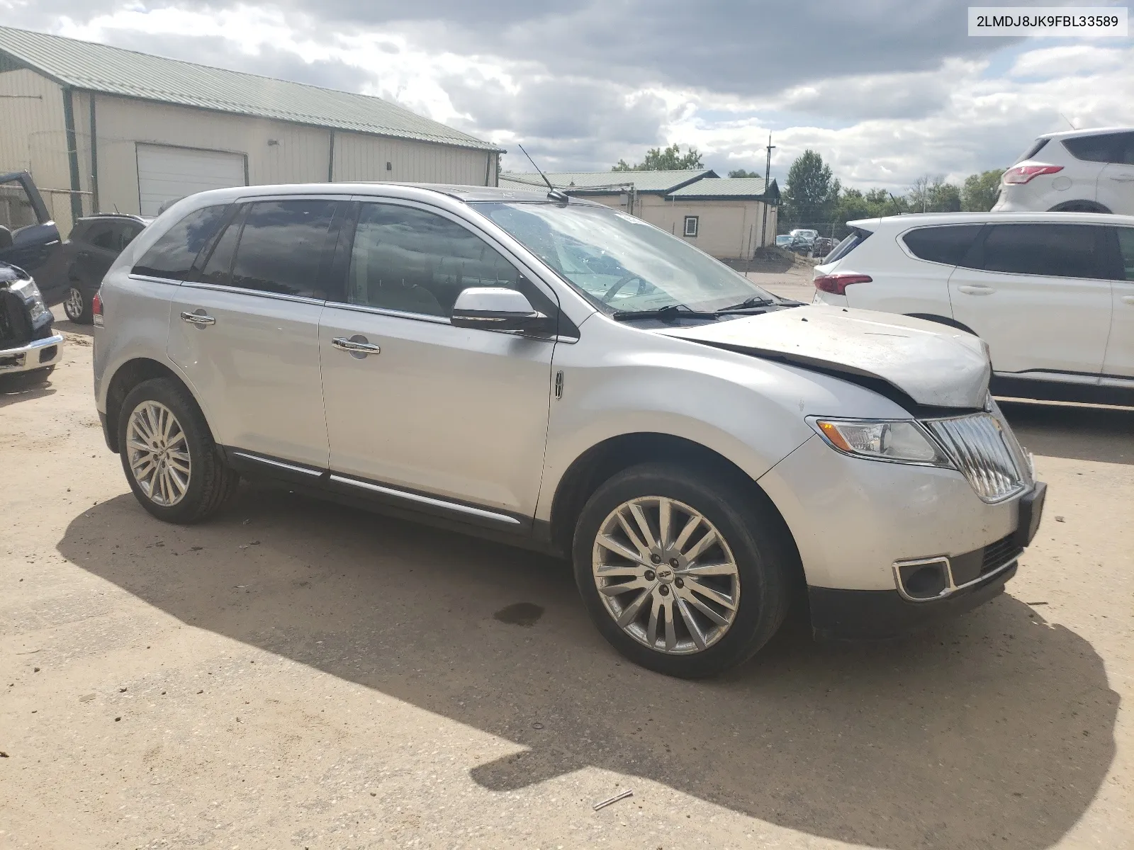 2015 Lincoln Mkx VIN: 2LMDJ8JK9FBL33589 Lot: 66526084