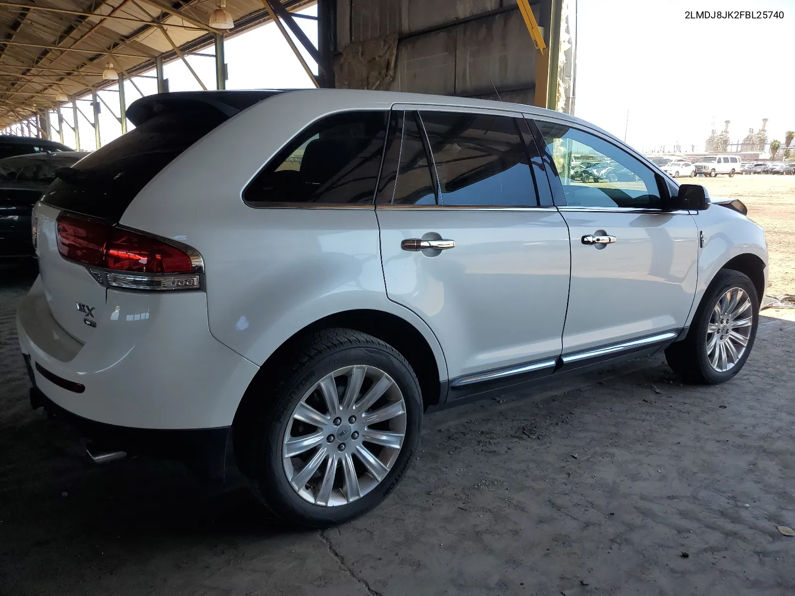 2015 Lincoln Mkx VIN: 2LMDJ8JK2FBL25740 Lot: 67553564