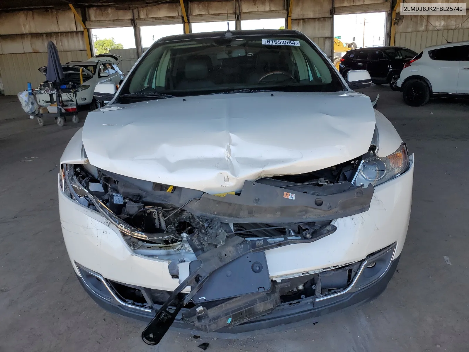 2LMDJ8JK2FBL25740 2015 Lincoln Mkx