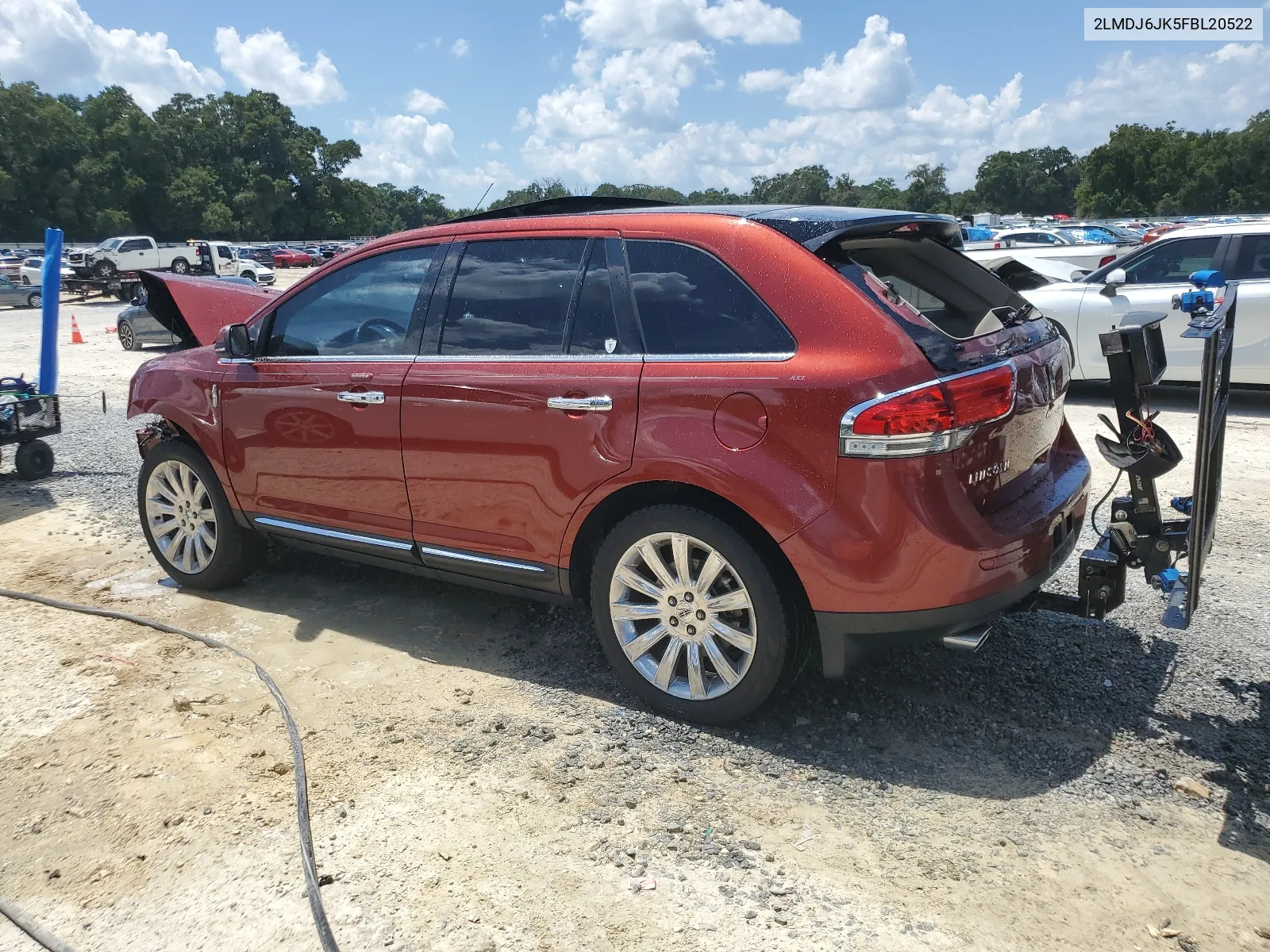 2015 Lincoln Mkx VIN: 2LMDJ6JK5FBL20522 Lot: 68059154