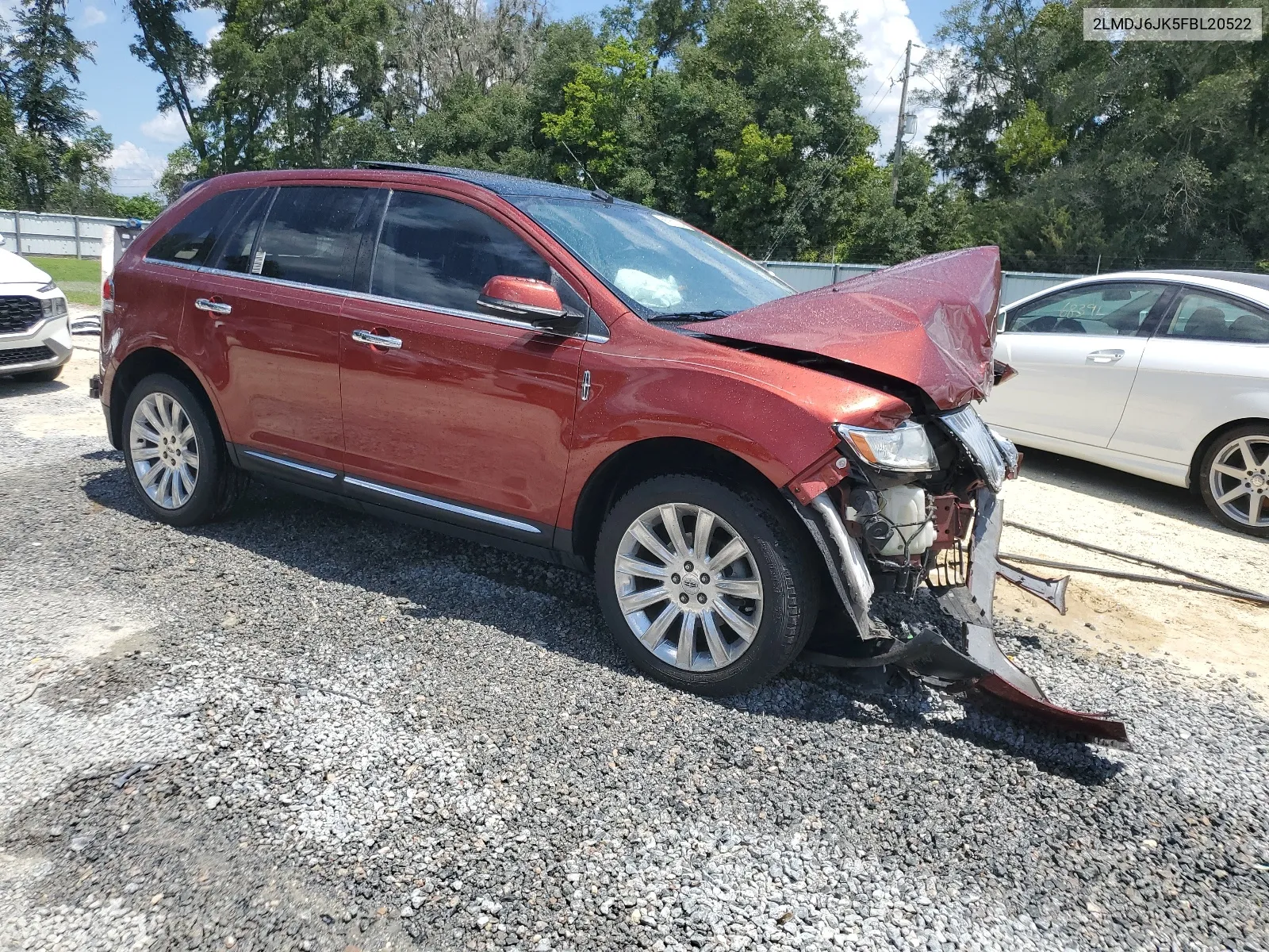 2015 Lincoln Mkx VIN: 2LMDJ6JK5FBL20522 Lot: 68059154