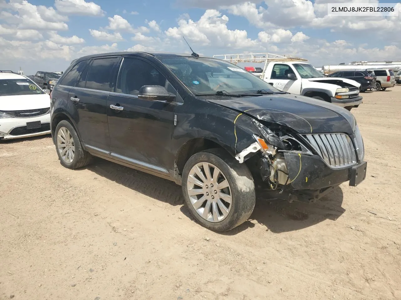 2015 Lincoln Mkx VIN: 2LMDJ8JK2FBL22806 Lot: 68522744