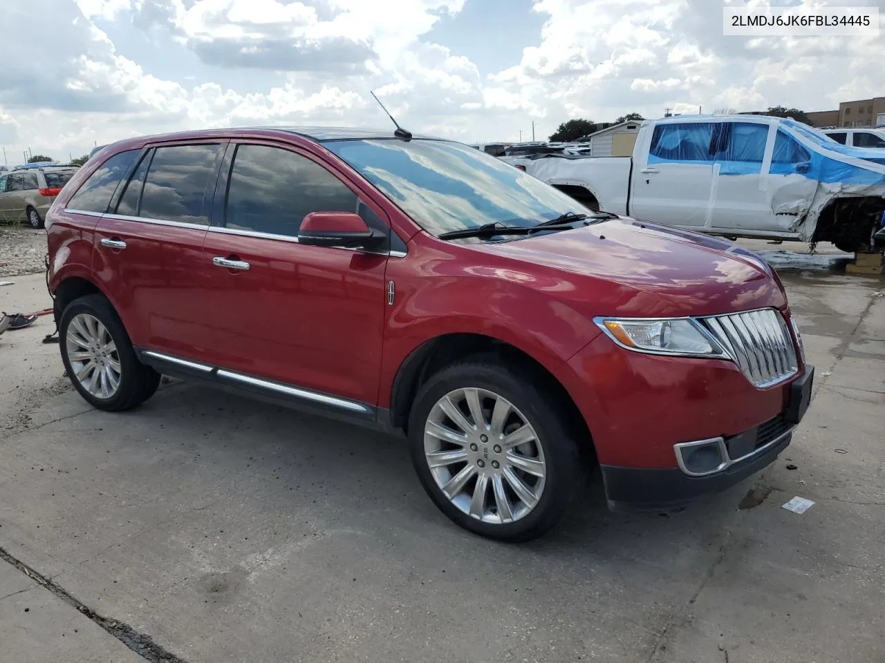 2015 Lincoln Mkx VIN: 2LMDJ6JK6FBL34445 Lot: 69674934