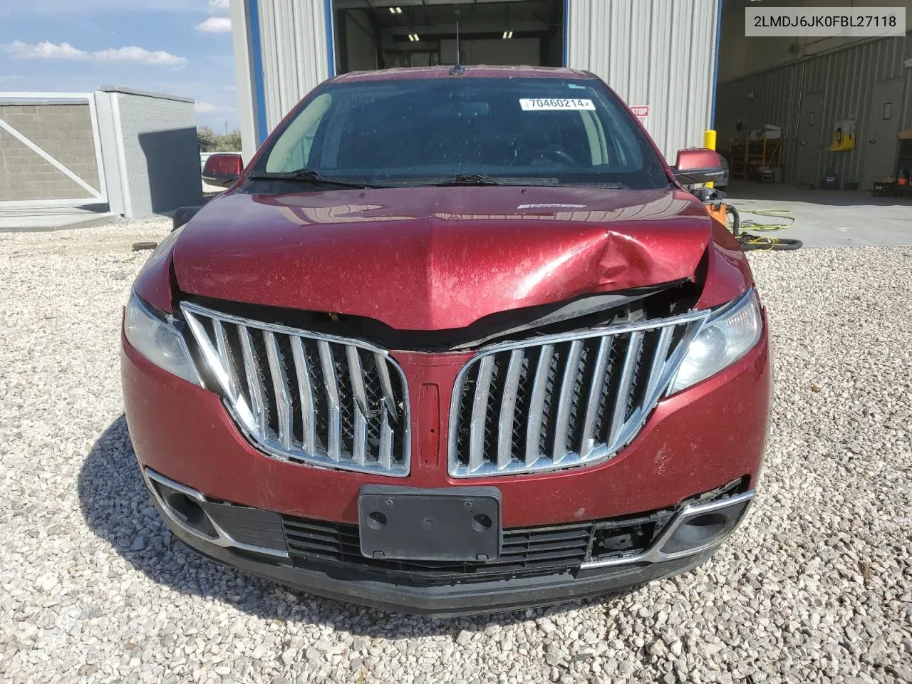 2LMDJ6JK0FBL27118 2015 Lincoln Mkx