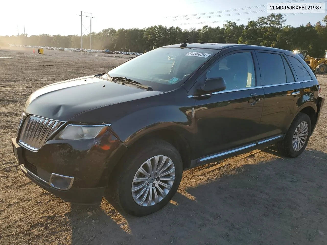 2015 Lincoln Mkx VIN: 2LMDJ6JKXFBL21987 Lot: 71448654