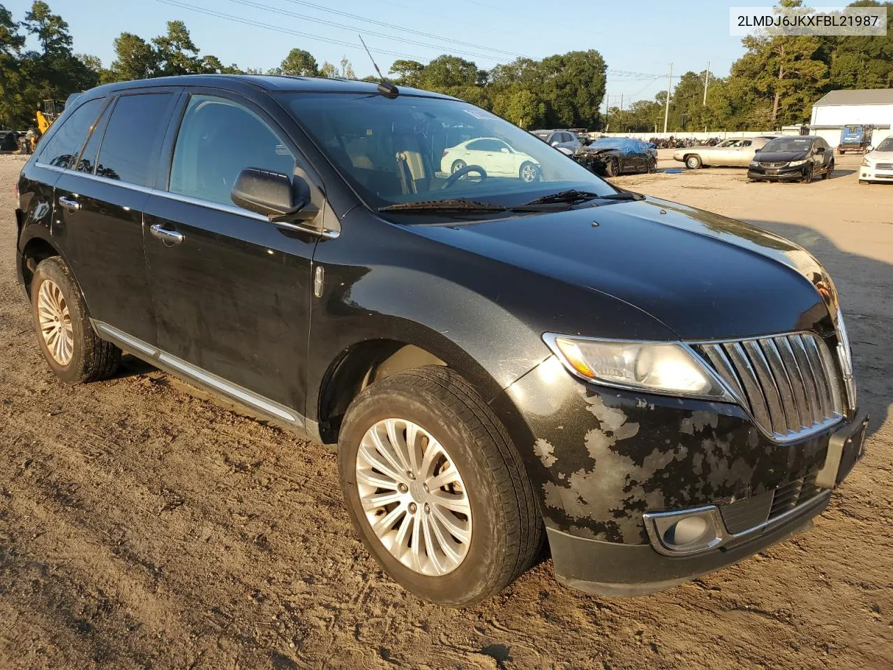 2015 Lincoln Mkx VIN: 2LMDJ6JKXFBL21987 Lot: 71448654