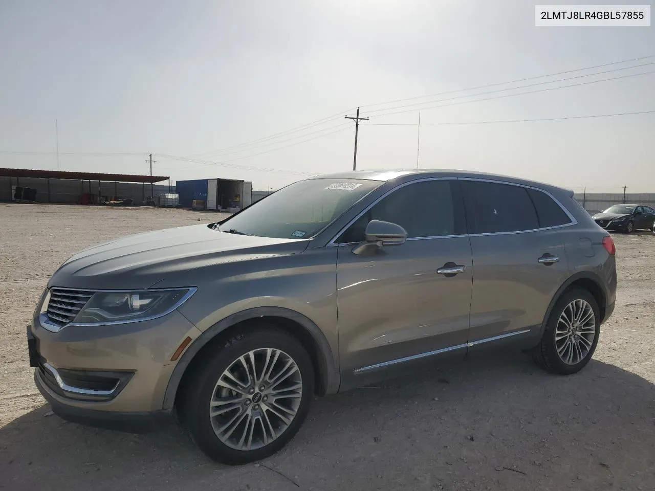 2016 Lincoln Mkx Reserve VIN: 2LMTJ8LR4GBL57855 Lot: 37809214