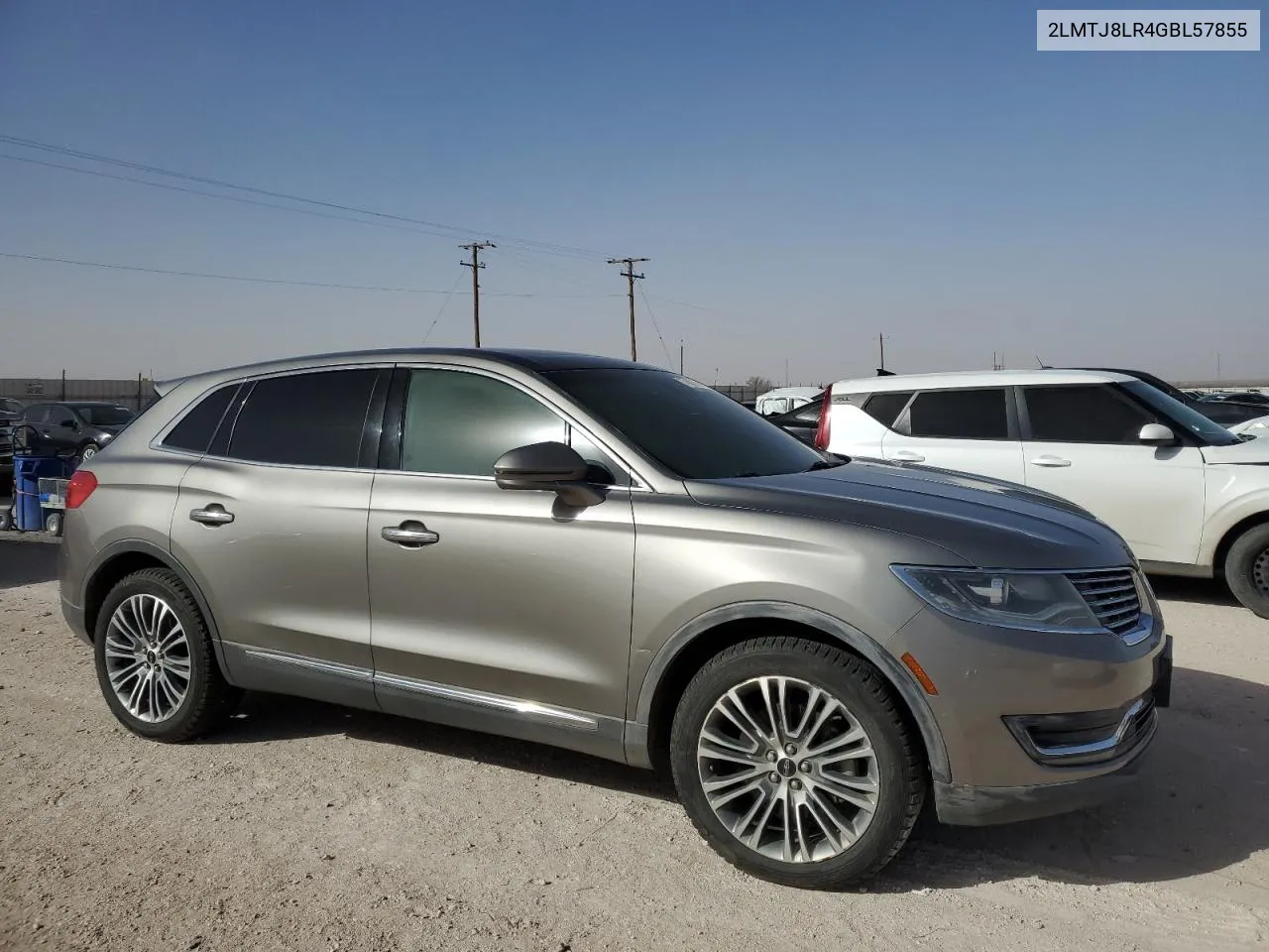 2LMTJ8LR4GBL57855 2016 Lincoln Mkx Reserve