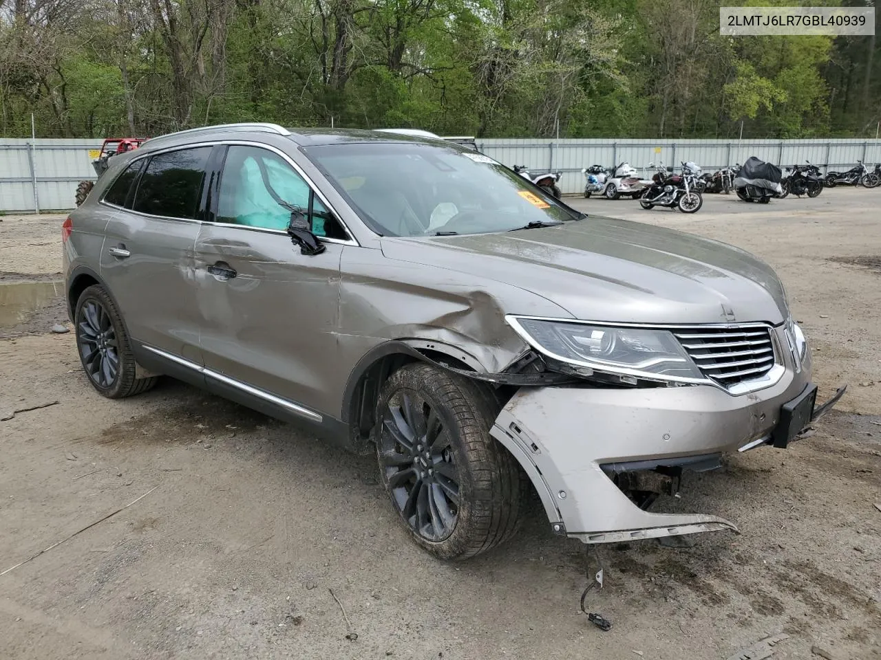 2LMTJ6LR7GBL40939 2016 Lincoln Mkx Reserve