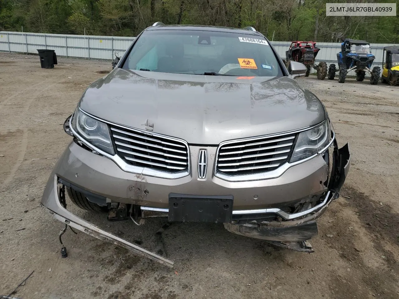 2LMTJ6LR7GBL40939 2016 Lincoln Mkx Reserve