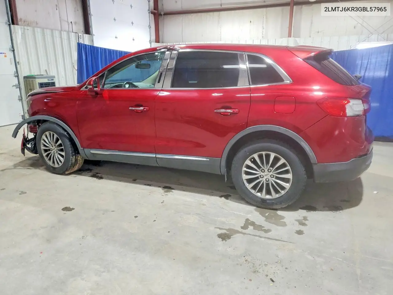 2LMTJ6KR3GBL57965 2016 Lincoln Mkx Select