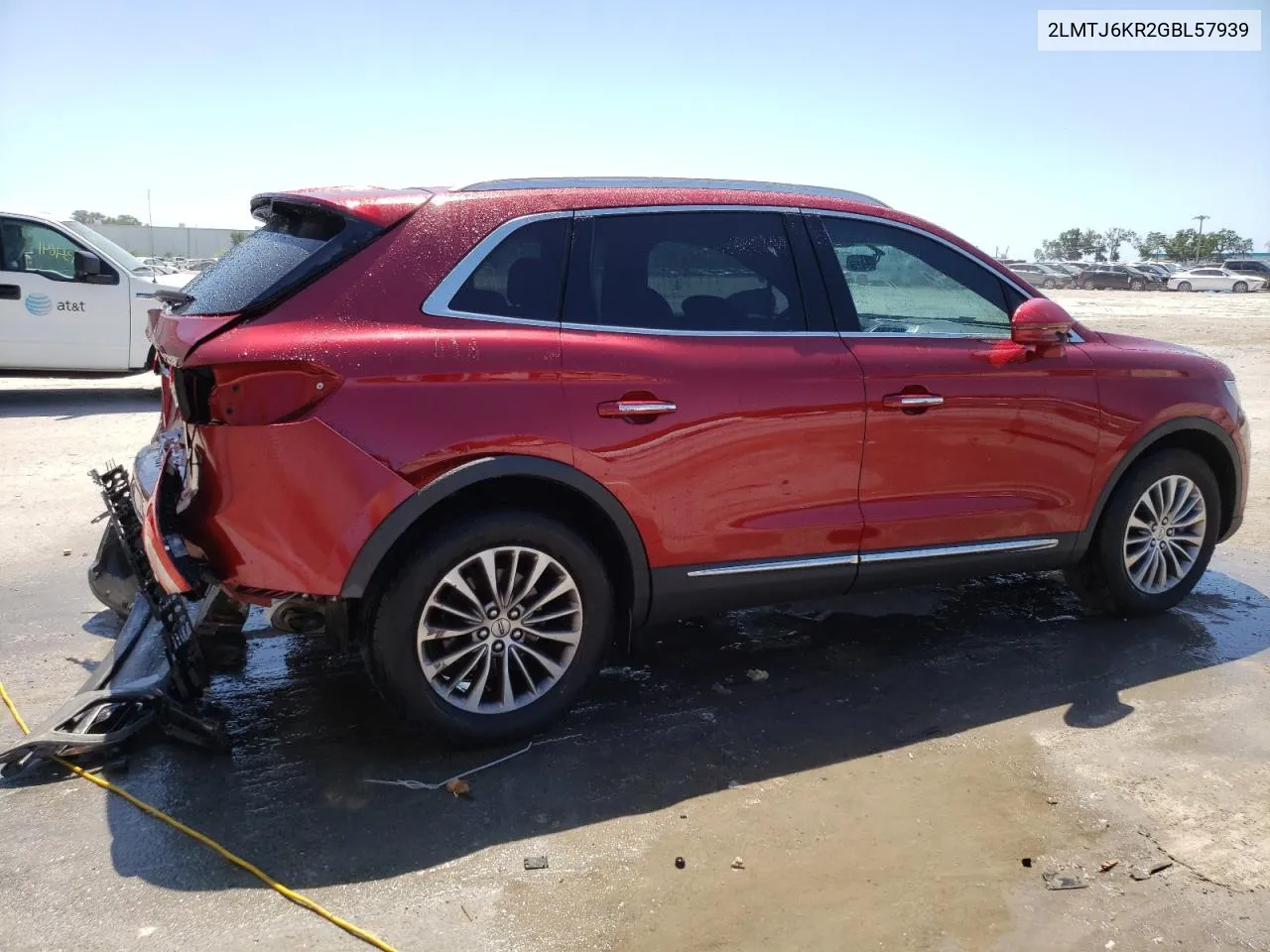 2016 Lincoln Mkx Select VIN: 2LMTJ6KR2GBL57939 Lot: 50836454