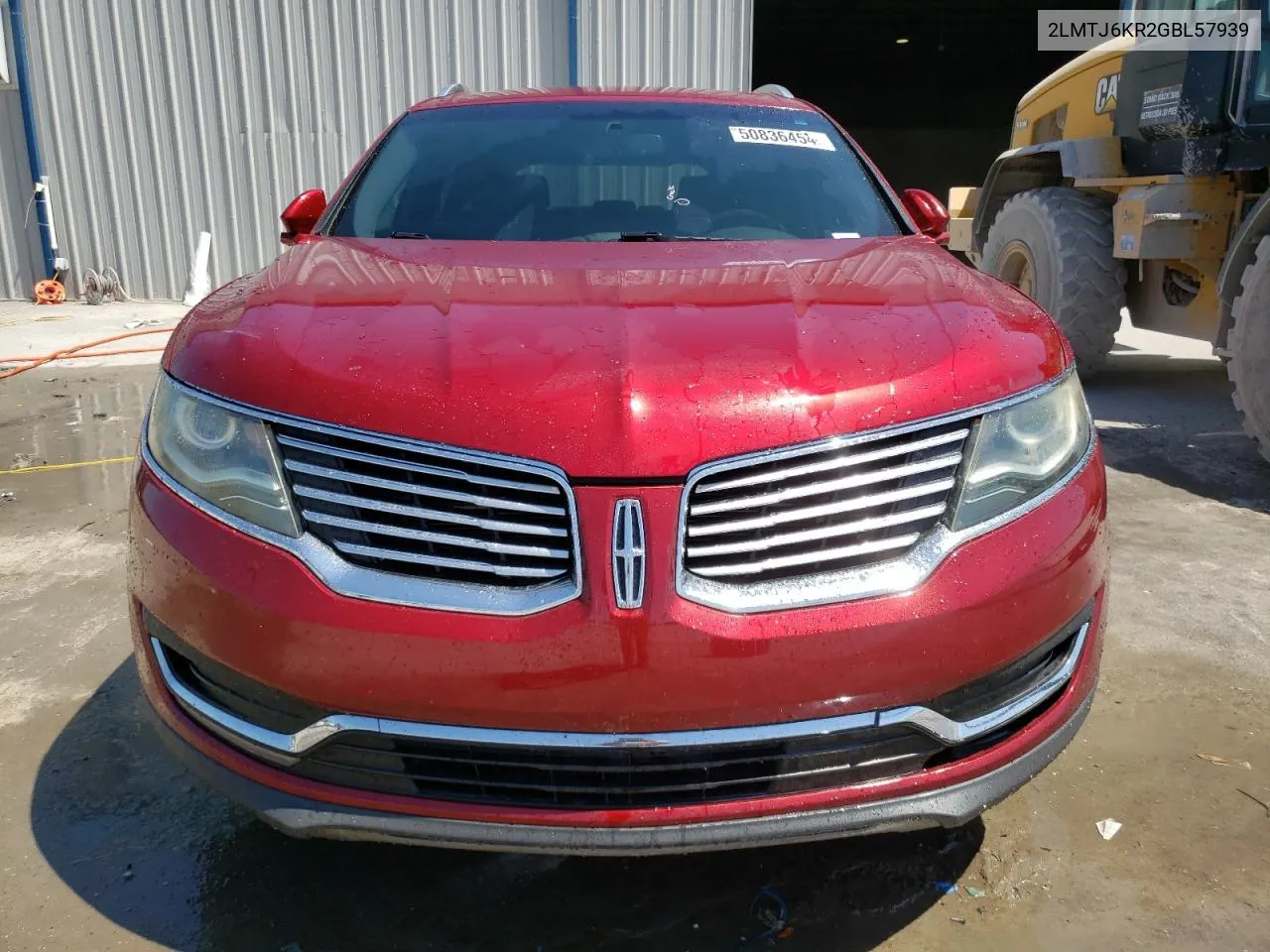 2LMTJ6KR2GBL57939 2016 Lincoln Mkx Select