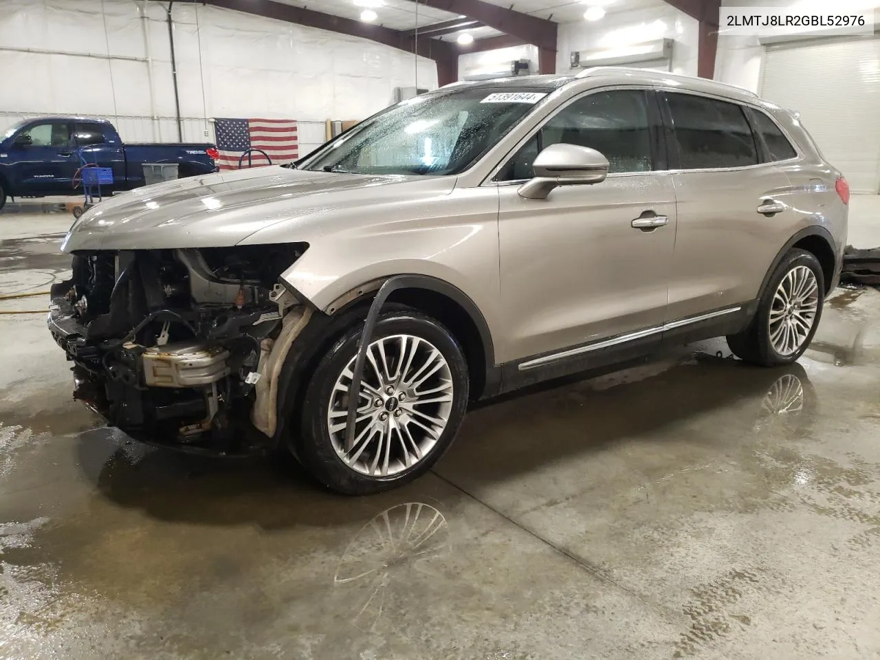 2LMTJ8LR2GBL52976 2016 Lincoln Mkx Reserve