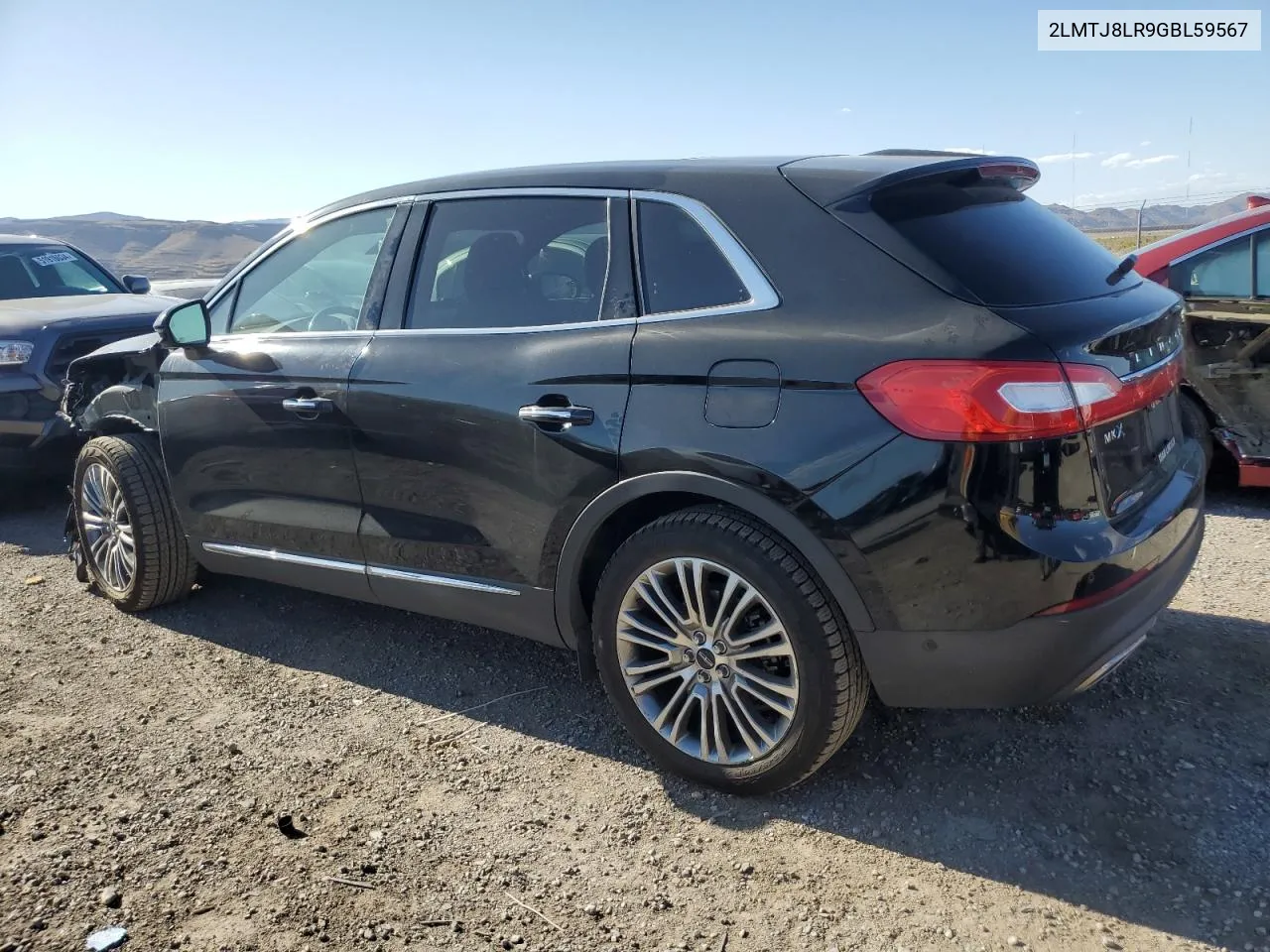 2LMTJ8LR9GBL59567 2016 Lincoln Mkx Reserve