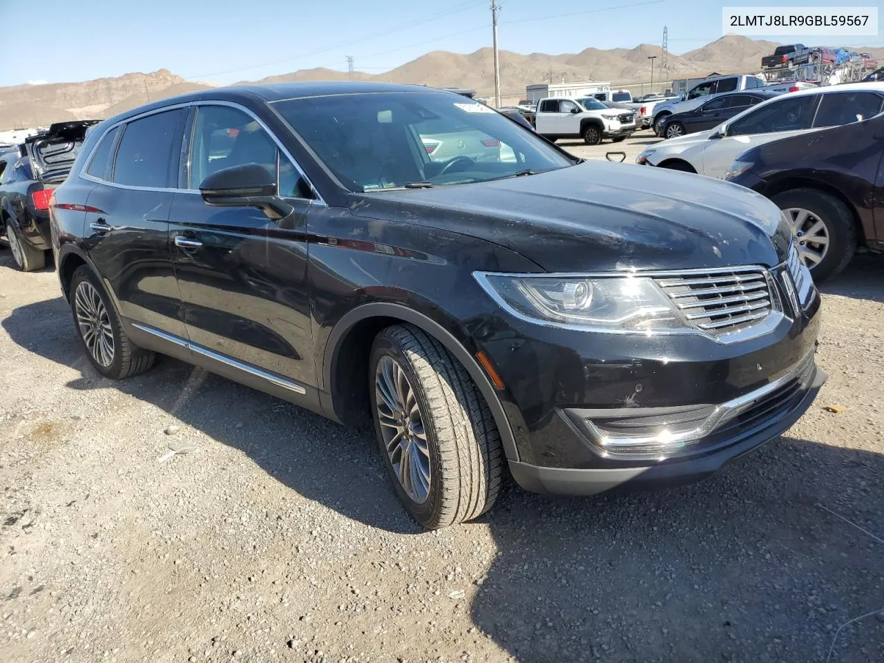 2016 Lincoln Mkx Reserve VIN: 2LMTJ8LR9GBL59567 Lot: 51673434