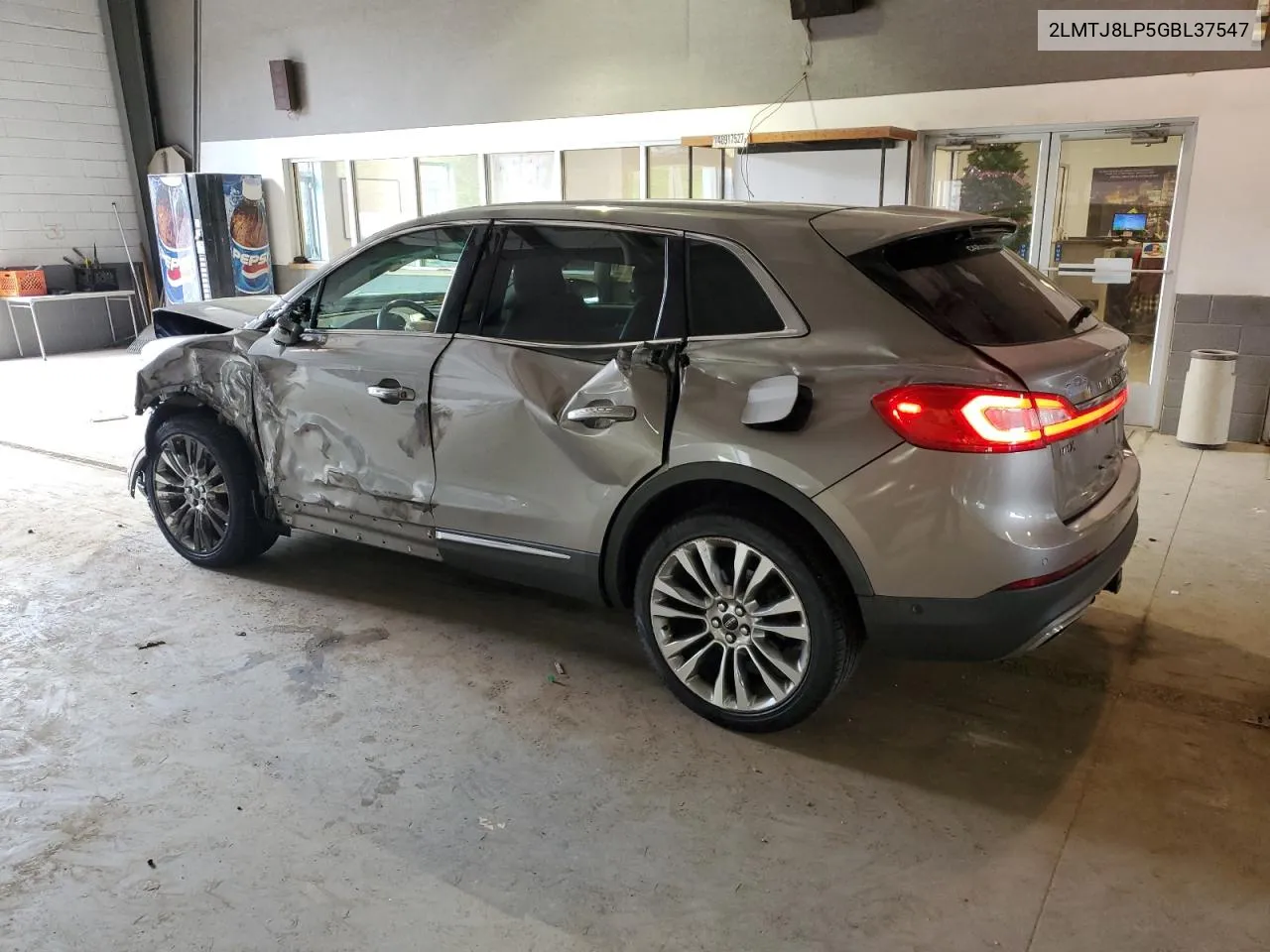 2LMTJ8LP5GBL37547 2016 Lincoln Mkx Reserve