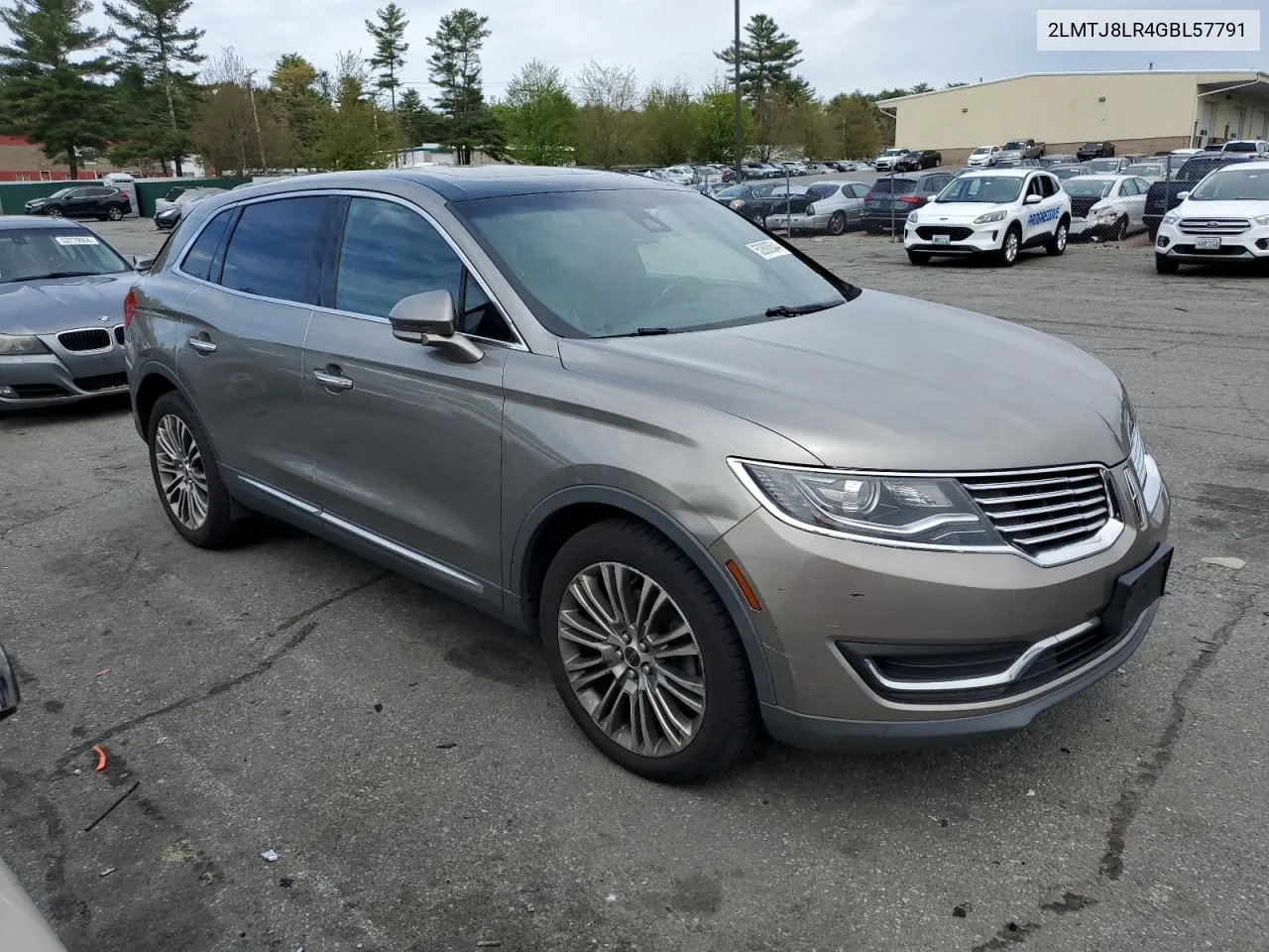 2016 Lincoln Mkx Reserve VIN: 2LMTJ8LR4GBL57791 Lot: 52800544