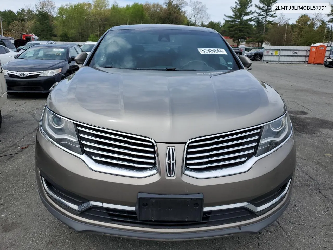 2LMTJ8LR4GBL57791 2016 Lincoln Mkx Reserve