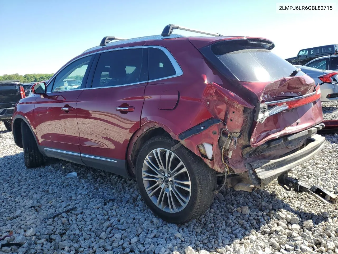 2016 Lincoln Mkx Reserve VIN: 2LMPJ6LR6GBL82715 Lot: 53955234