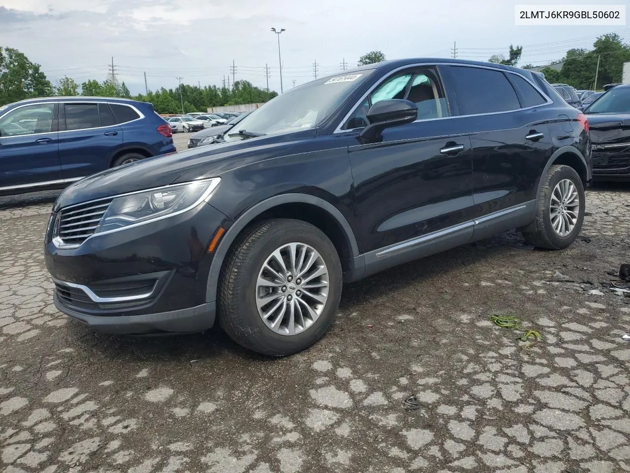 2016 Lincoln Mkx Select VIN: 2LMTJ6KR9GBL50602 Lot: 54161444